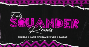 Falz - Squander (Remix) ft. Niniola x Sayfar x Kamo Mphela x Mpura