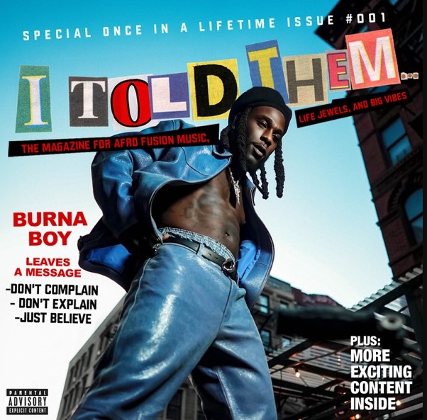 DOWNLOAD ALBUM: Burna Boy – I Told Them