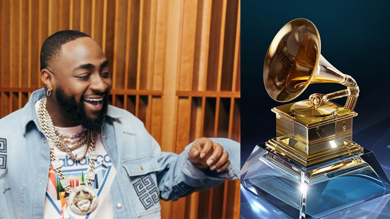 See Davido’s Jubilant Response to His Debut Grammy Award Nominations.